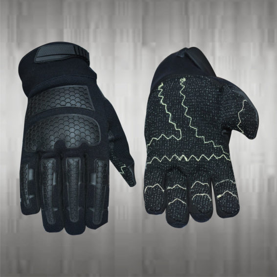 Softy Black Mechanic Gloves