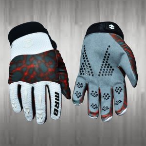 RB-829: Gradient / Grey Motocross Gloves